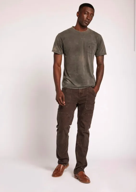 THE WILLIAMS PANT - DARK BROWN sold by Cave and Post