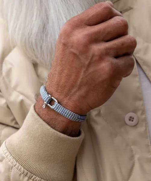 VICIOUS VIK IVORY - PIGEON BLUE | SILVER sold by Cave and Post product image thumbnail 3