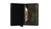 Slimwallet - Vintage Olive-Black sold by Cave and Post