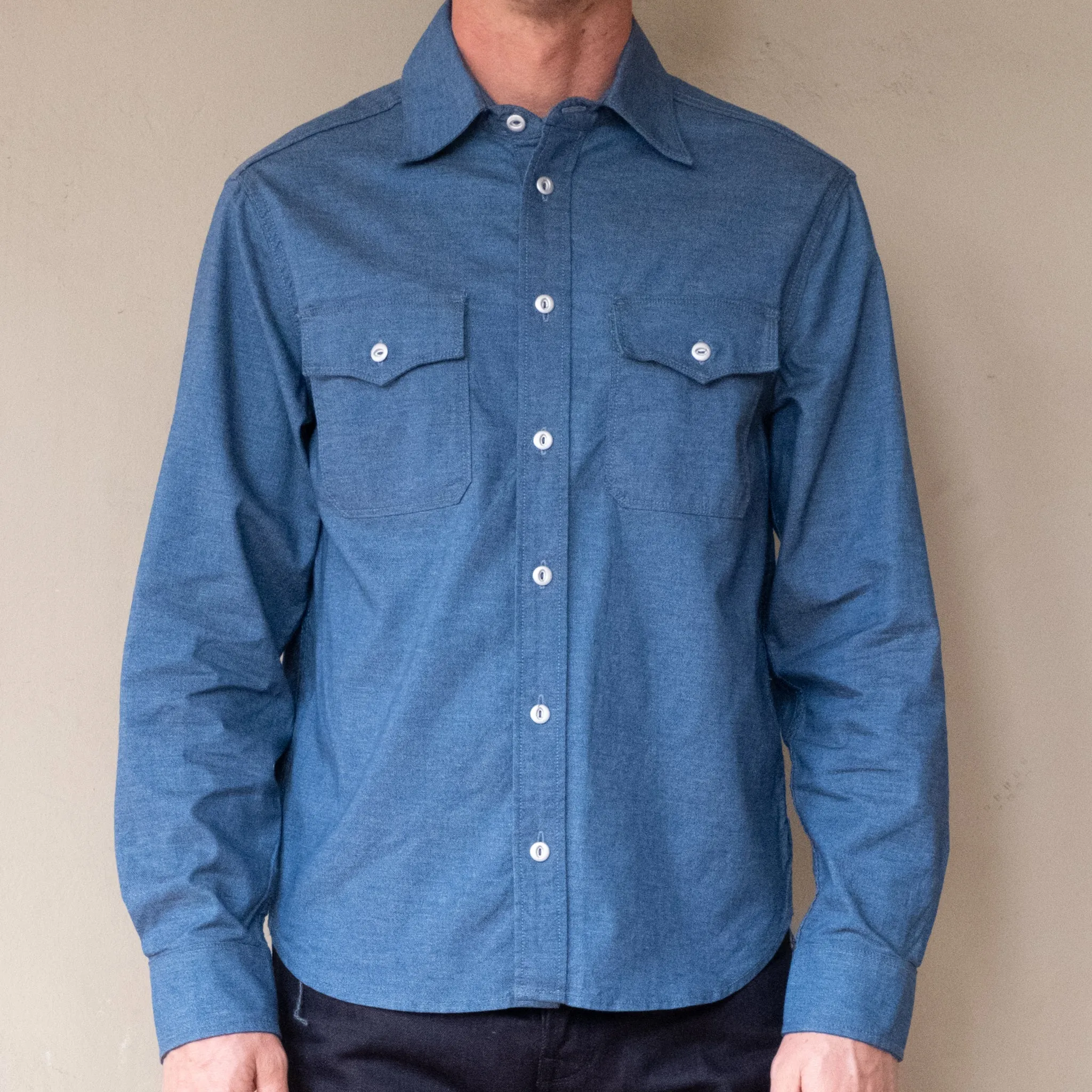 SCOUT L/S CHAMBRAY sold by Cave and Post product image thumbnail 2