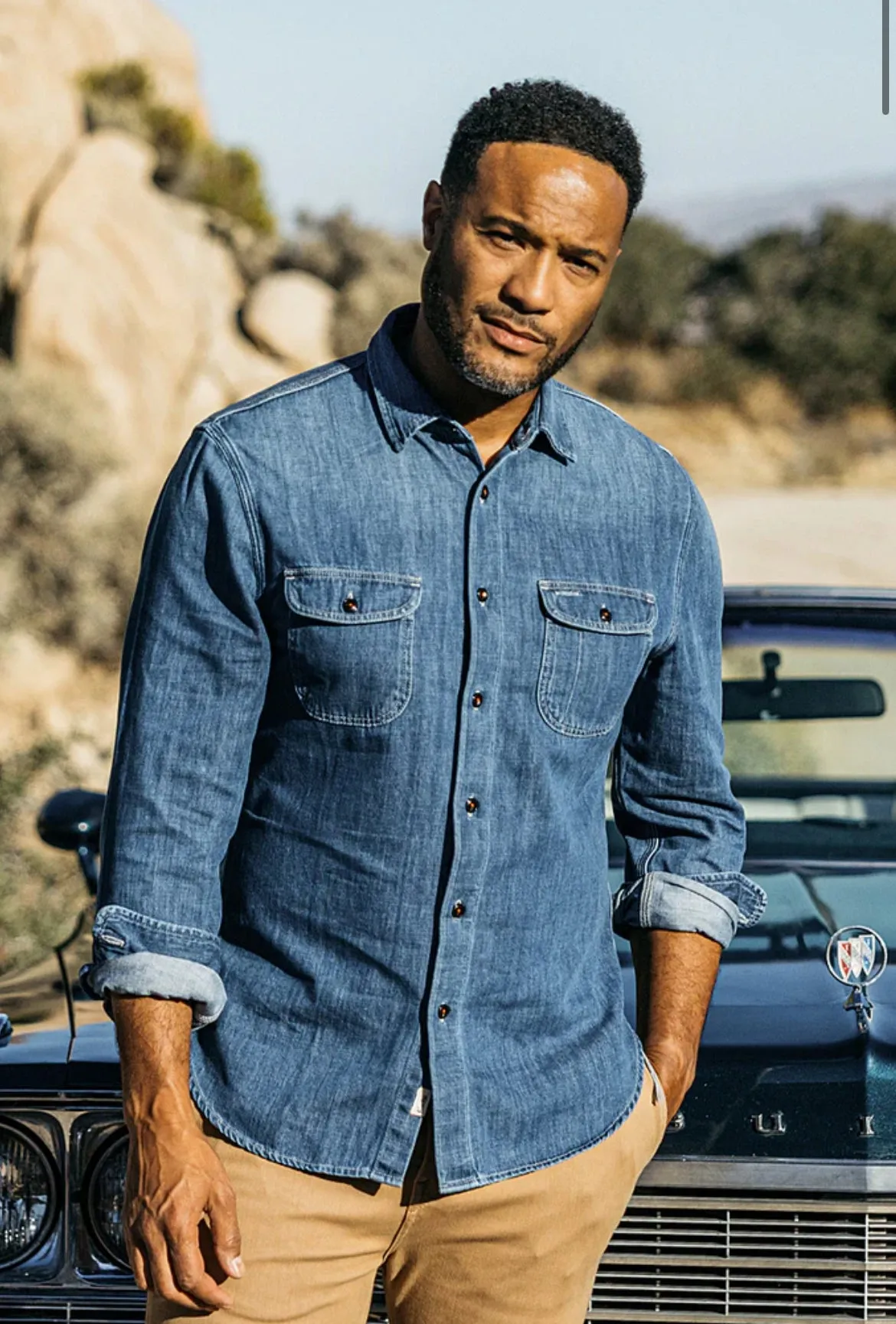 The Brace Shirt - Dee sold by Cave and Post