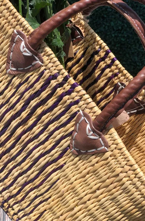 Beach Basket Triangular Design Small sold by Cave and Post product image thumbnail 4