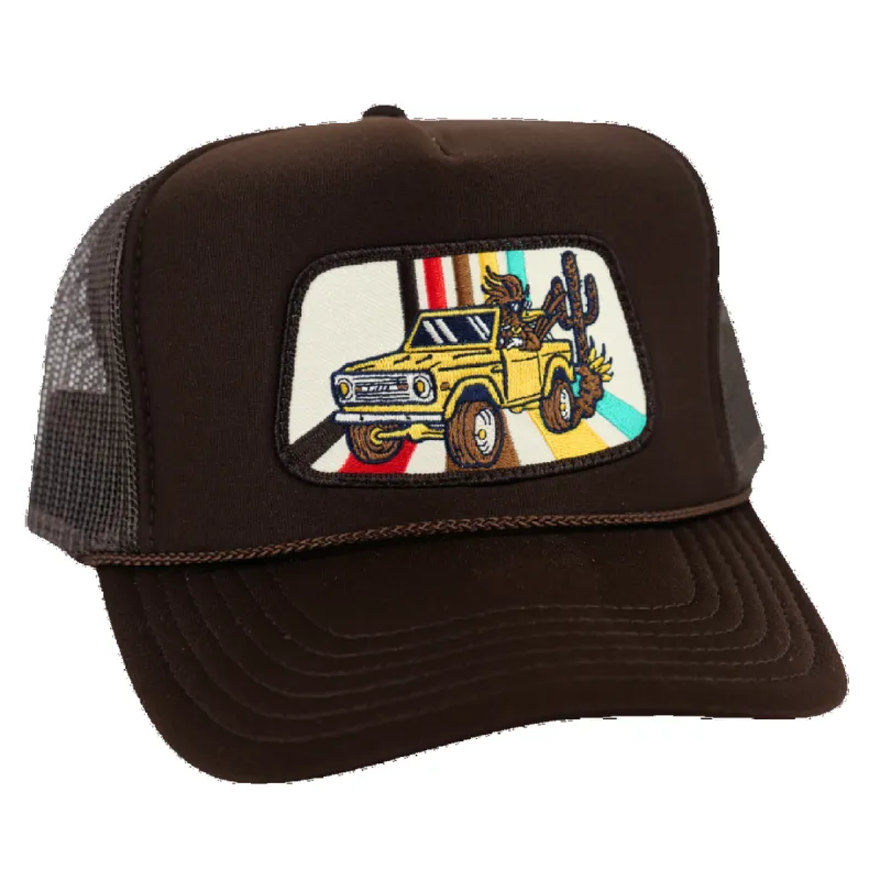 Bronco Foamy Trucker - Brown sold by Cave and Post