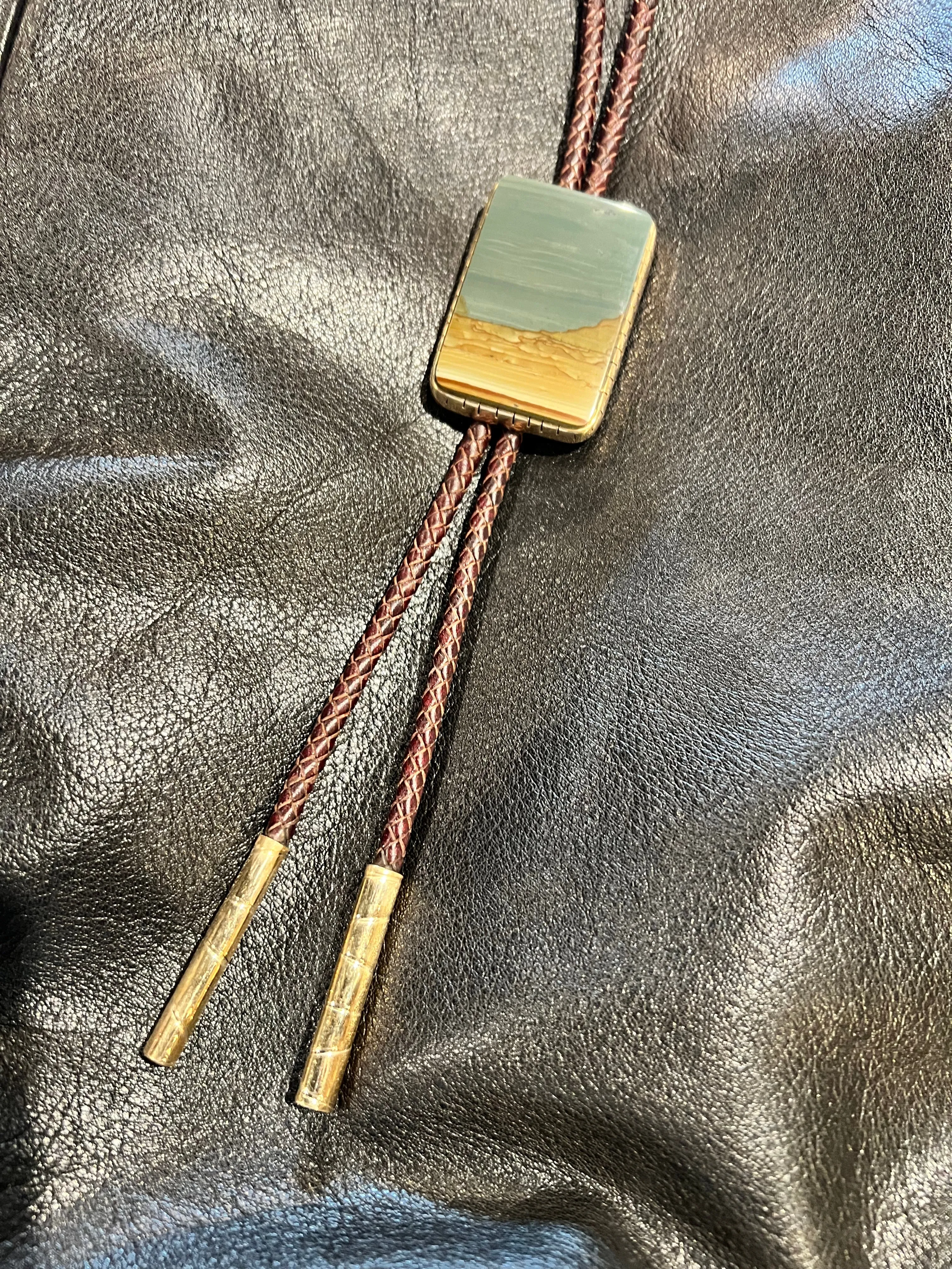 Succor Creek Picture Jasper Bolo Tie sold by Cave and Post product image thumbnail 3