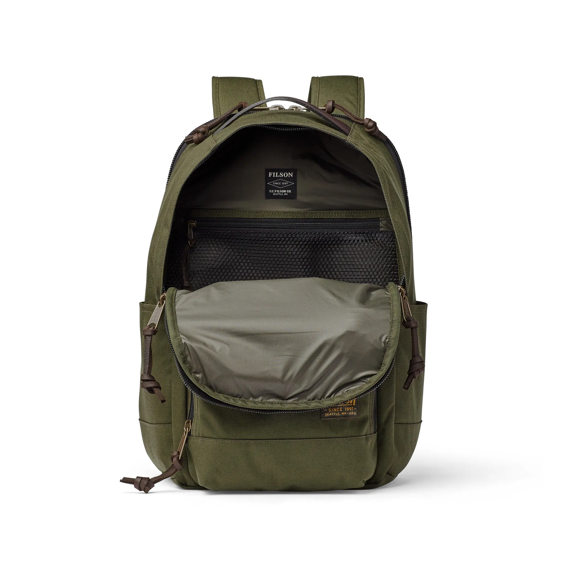 DRYDEN BACKPACK - OTTER GREEN sold by Cave and Post product image thumbnail 4