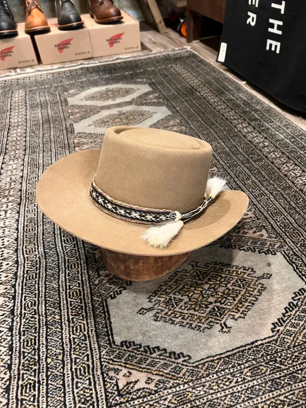 Hand-woven Horse Hair Hat Bands sold by Cave and Post