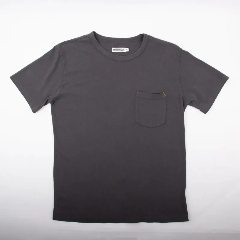 9 OUNCE POCKET T-SHIRT - MIDNIGHT sold by Cave and Post