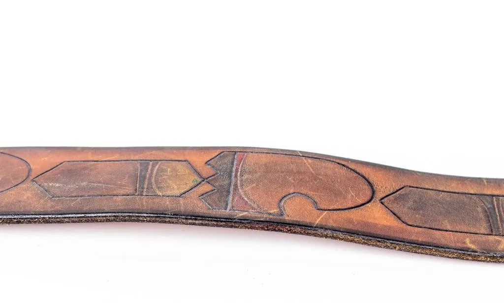 Vintage Sterling and Turquoise Belt / Buckle sold by Cave and Post product image thumbnail 3