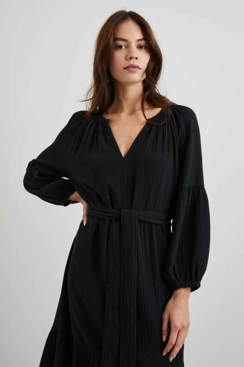 Vittoria Dress - Black sold by Cave and Post product image thumbnail 3