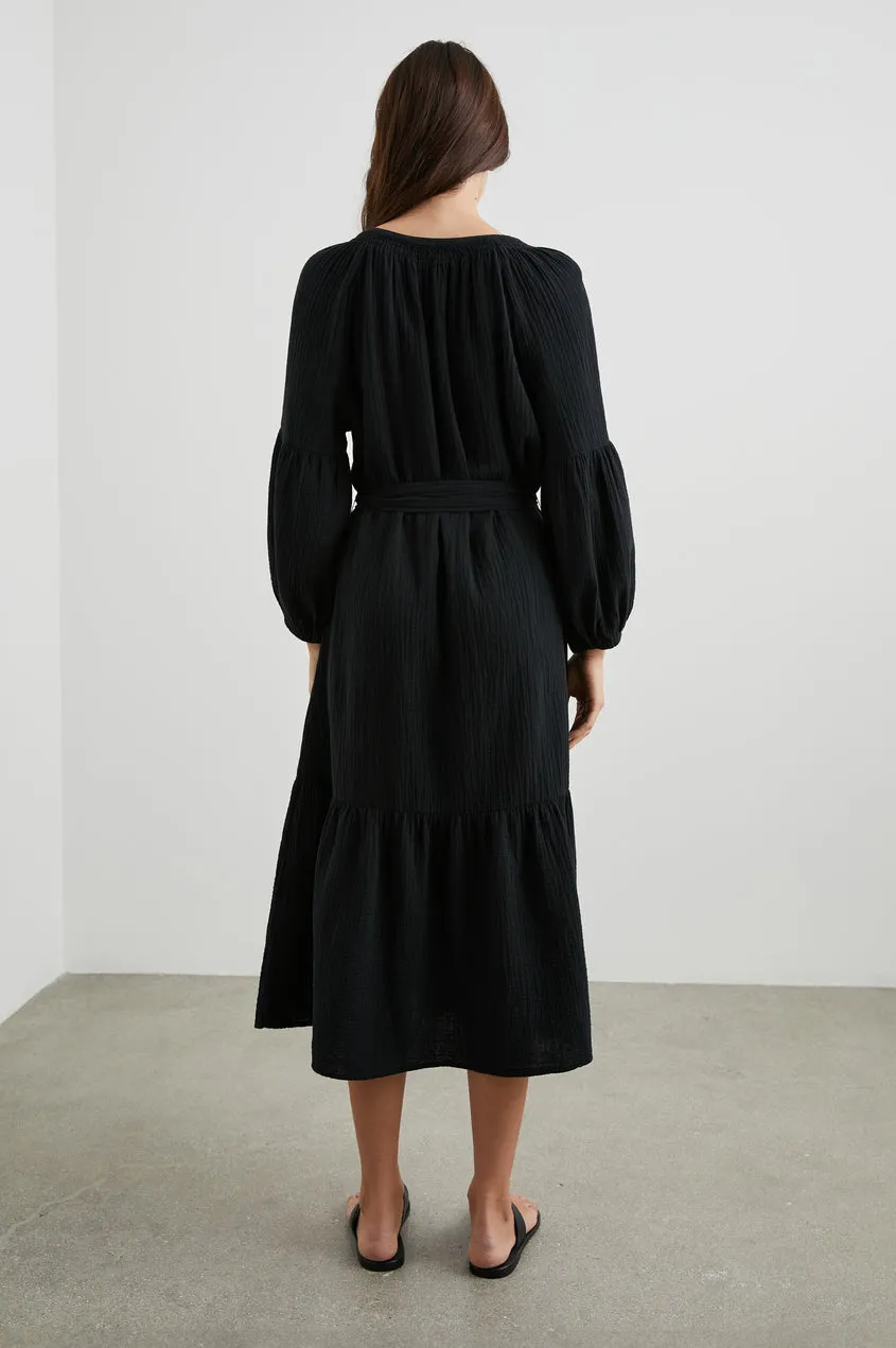 Vittoria Dress - Black sold by Cave and Post product image thumbnail 4