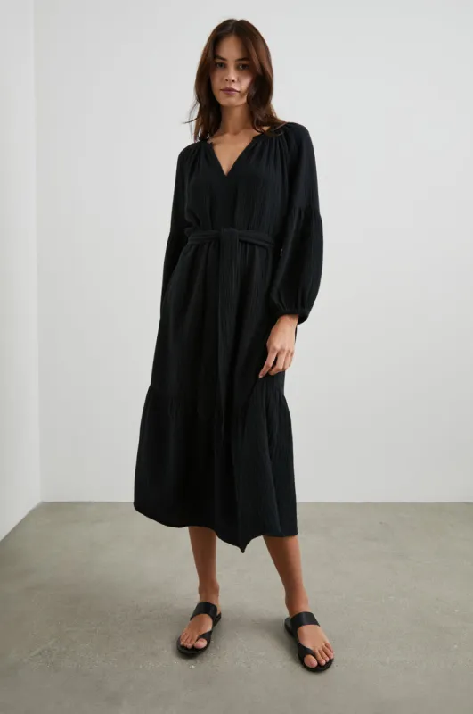 Vittoria Dress -  Black sold by Cave and Post