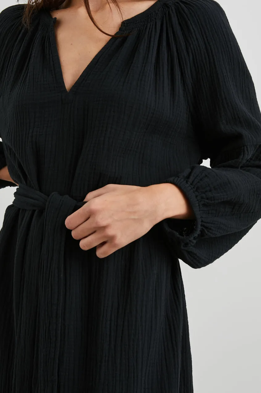 Vittoria Dress - Black sold by Cave and Post product image thumbnail 2