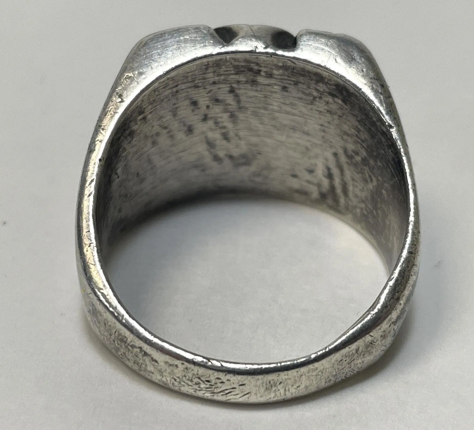 Vintage Turquoise and Sterling Ring sold by Cave and Post product image thumbnail 4