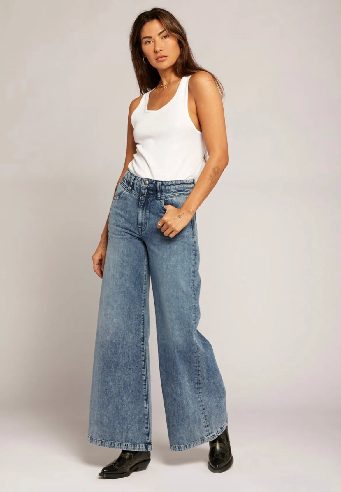THE TIMELESS FLARE JEAN sold by Cave and Post