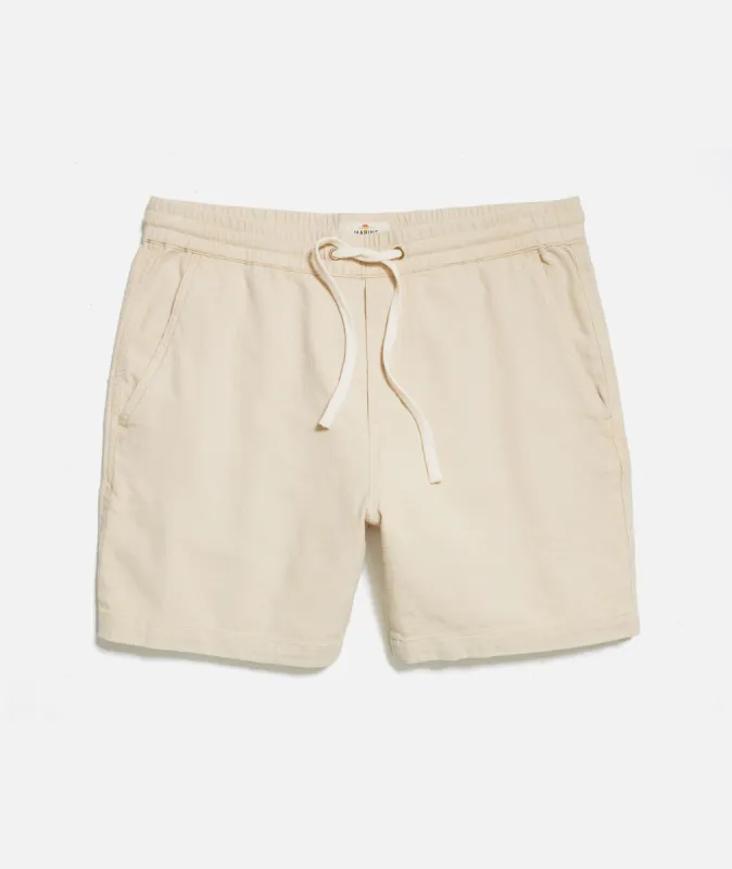 6" Saturday Canvas Short - Khaki made by Marine Layer