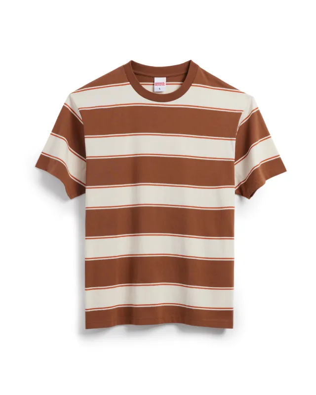 LOWERS YARN-DYED KNIT SHIRT - BOMBAY BROWN sold by Cave and Post