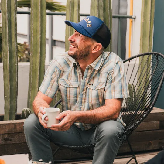 H Bar B Snapshirt - Isley Plaid : Seafoam sold by Cave and Post product image thumbnail 2