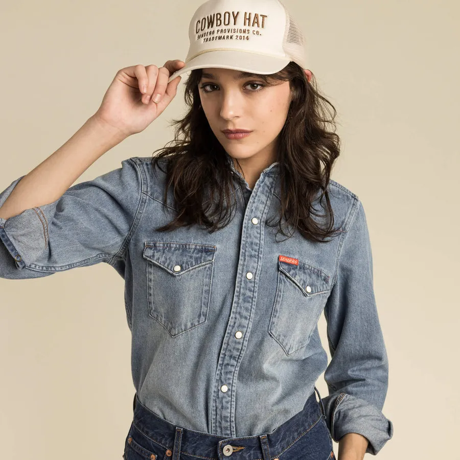 THE WYATT PEARL SNAP BLOUSE sold by Cave and Post product image thumbnail 2