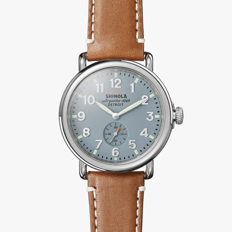 THE RUNWELL 41MM - BLUE sold by Cave and Post