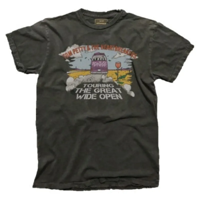 Tom Petty Black Label Tee - Unisex - Vintage Black sold by Cave and Post