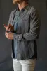 The Brace L/s 7oz Loose Weave - Chad sold by Cave and Post