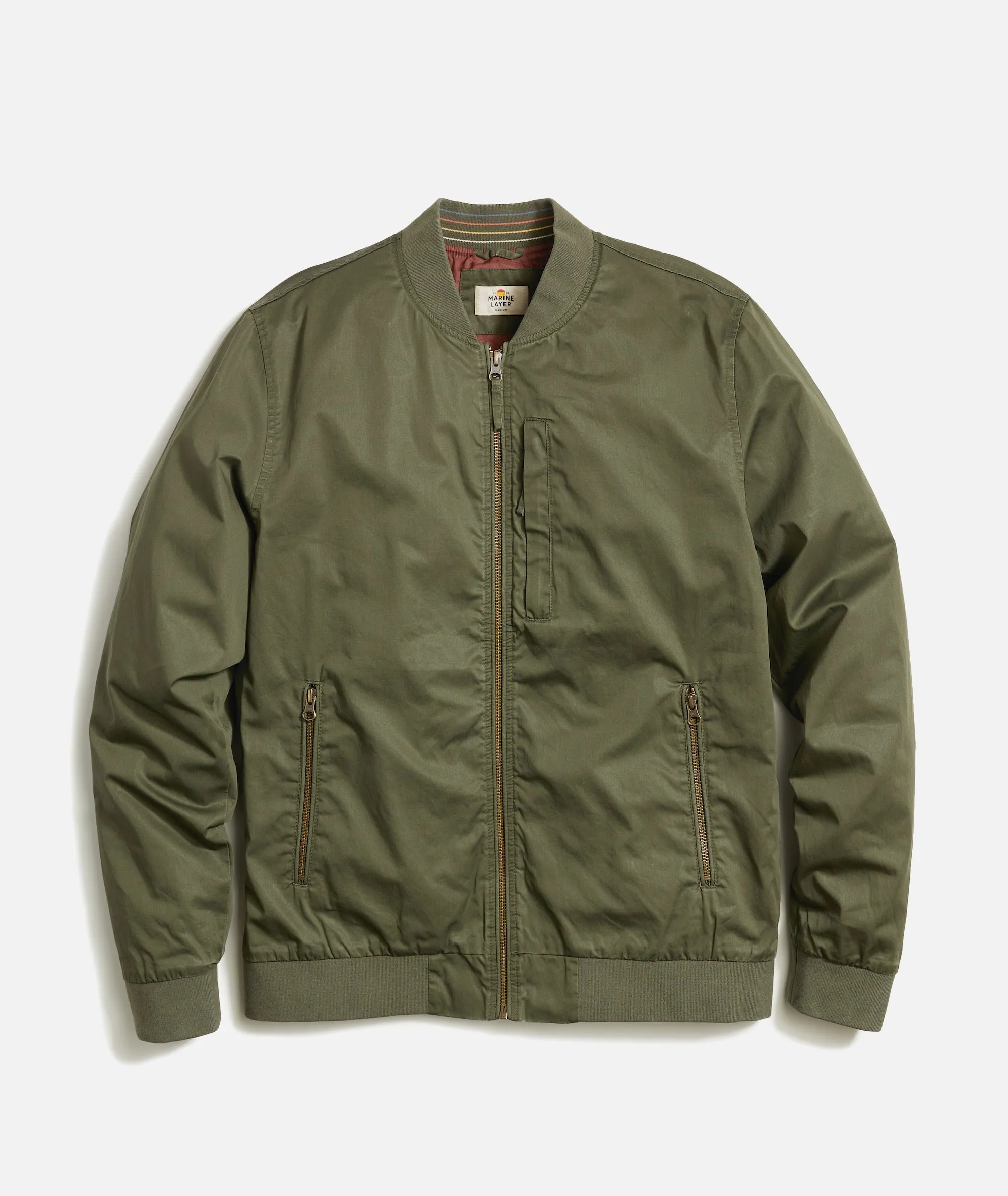 Rossland Dry Wax Bomber in Climbing Ivy sold by Cave and Post