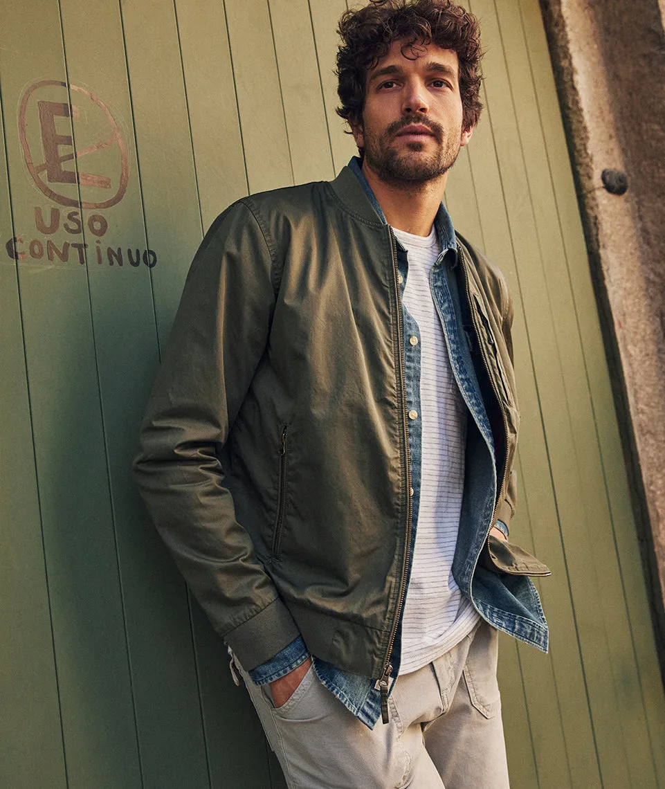 Rossland Dry Wax Bomber in Climbing Ivy sold by Cave and Post product image thumbnail 2