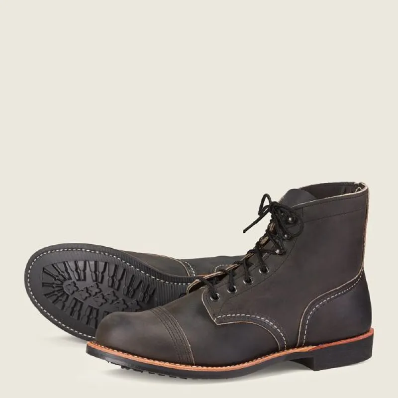 RED WING - IRON RANGER - CHARCOAL sold by Cave and Post