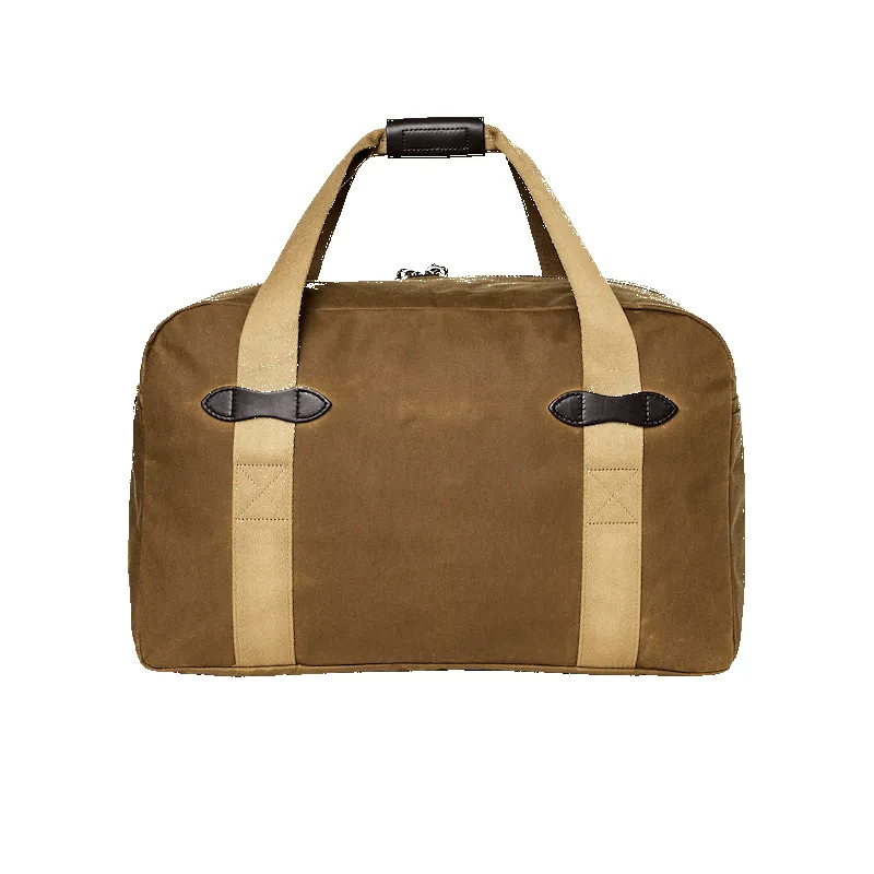 MEDIUM TIN CLOTH DUFFLE BAG - DARK TAN sold by Cave and Post product image thumbnail 2