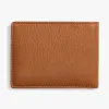 SLIM BIFOLD WALLET - NATURAL GRAIN LEATHER sold by Cave and Post