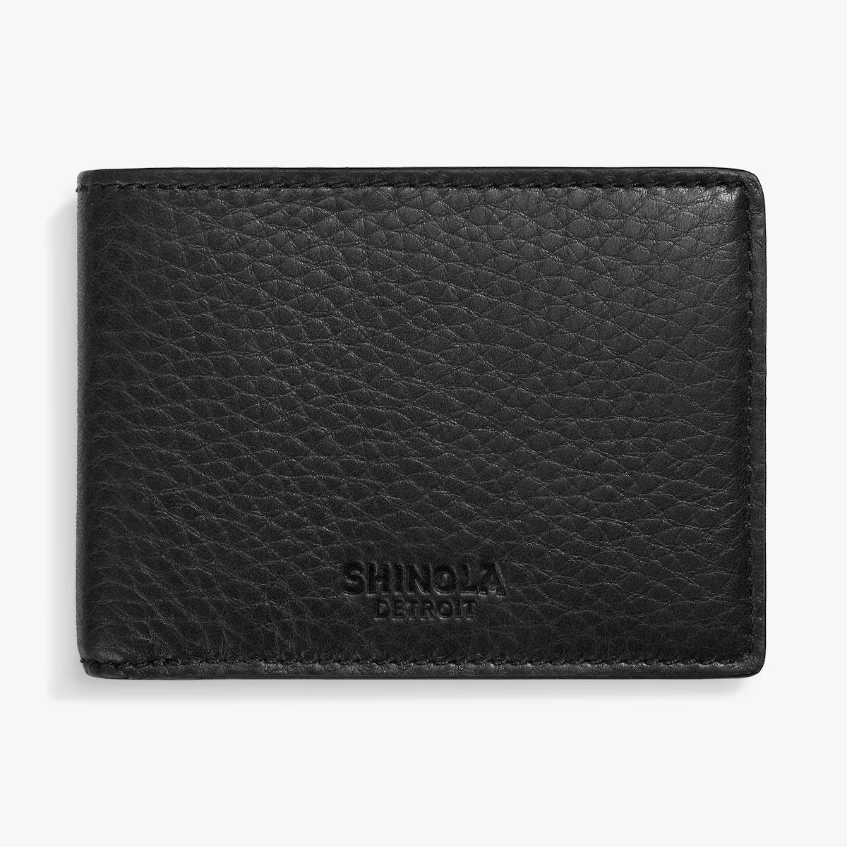 SLIM BIFOLD WALLET - NATURAL GRAIN LEATHER sold by Cave and Post