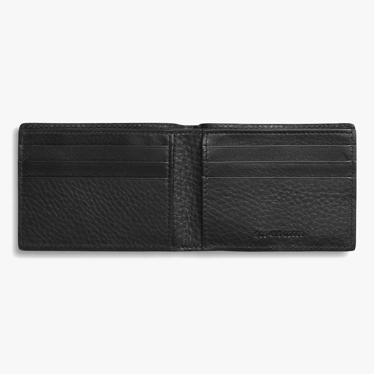 SLIM BIFOLD WALLET - NATURAL GRAIN LEATHER sold by Cave and Post product image thumbnail 3