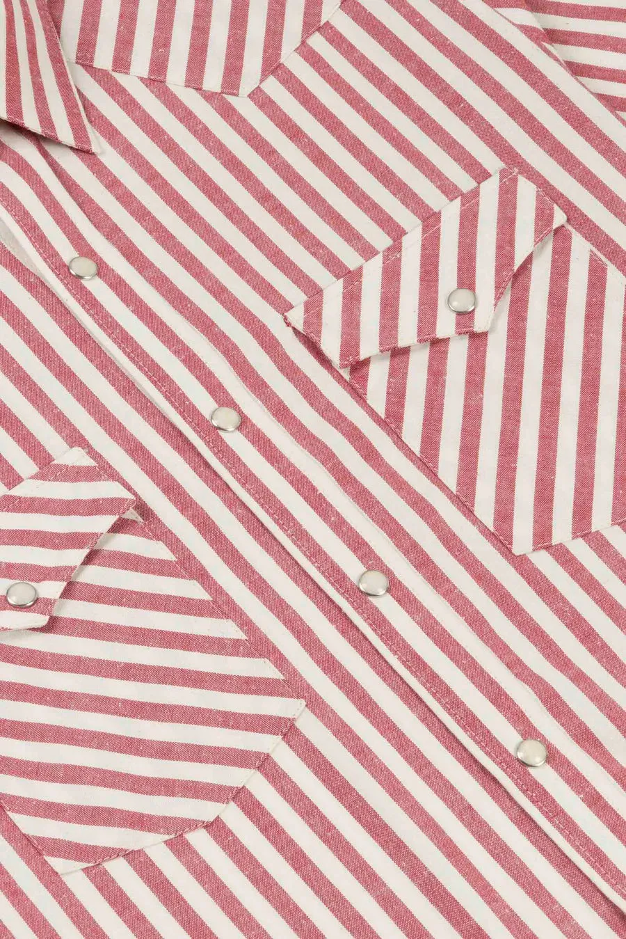 West Major Chambray Slub Red Stripe sold by Cave and Post product image thumbnail 3