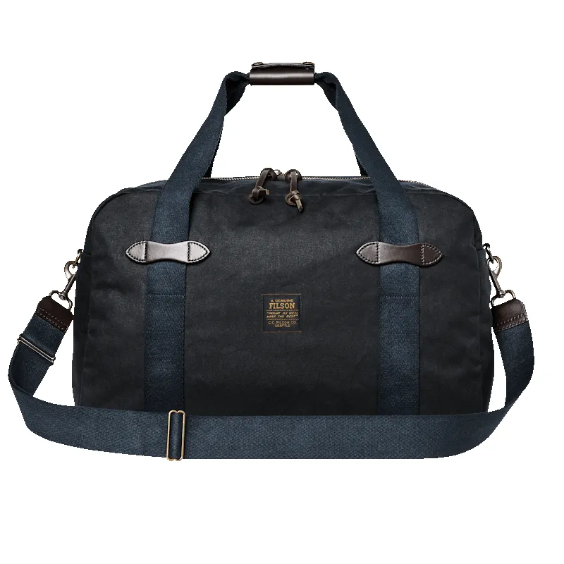 MEDIUM TIN CLOTH DUFFLE BAG - NAVY sold by Cave and Post