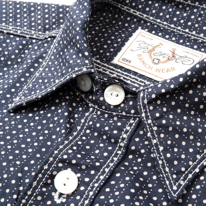 WELLS NAVY POLKADOT sold by Cave and Post product image thumbnail 3