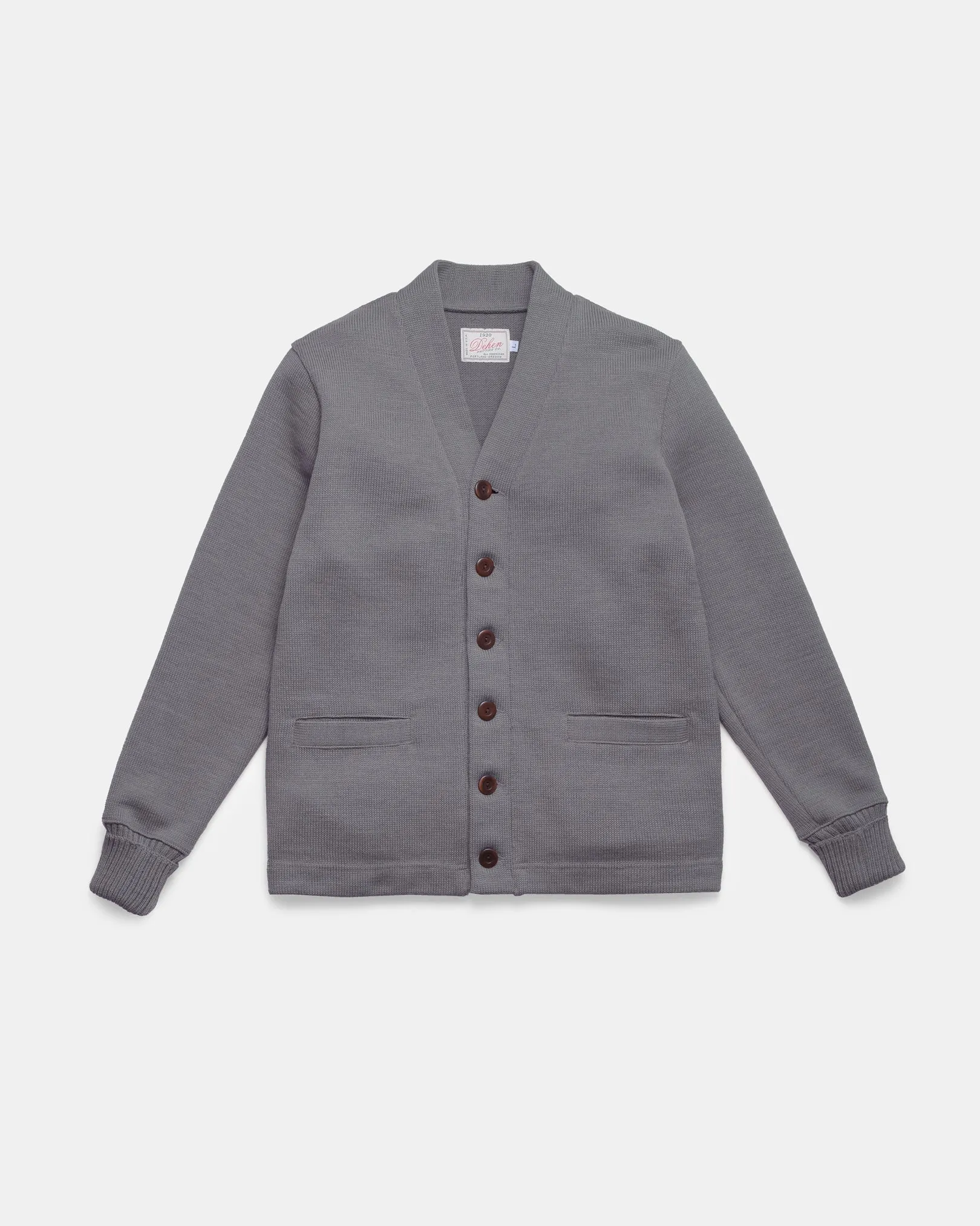 Women's Classic Cardigan - Smoke sold by Cave and Post