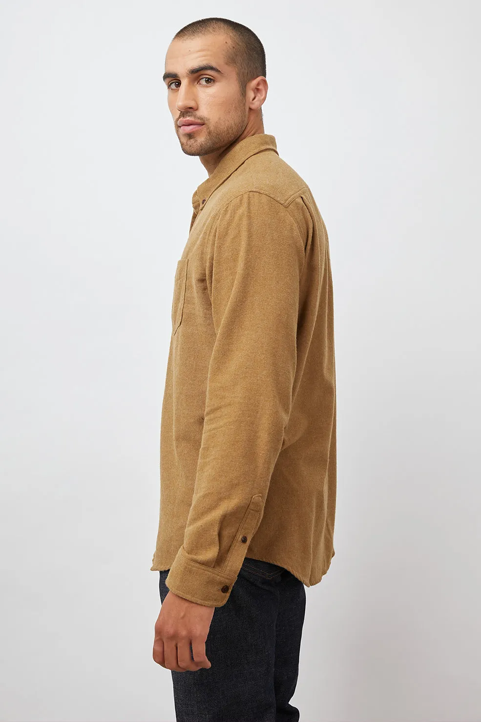 RUNSON SHIRT - GOLDEN ROD sold by Cave and Post product image thumbnail 5
