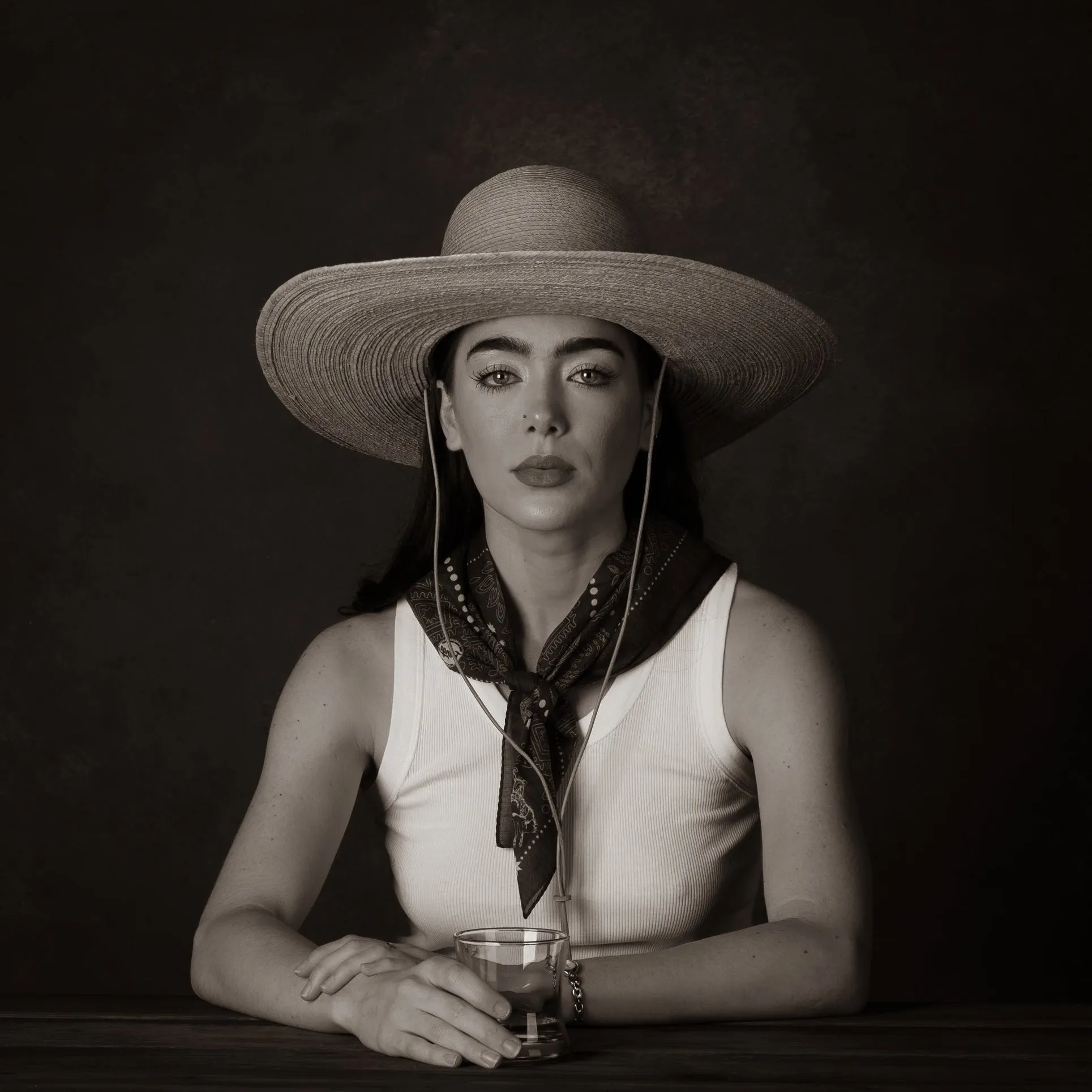 Tobacco Road Palm Leaf Hat sold by Cave and Post product image thumbnail 2