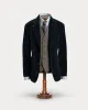 RRL Unconstructed Indigo Corduroy Sport Coat - Indigo sold by Cave and Post