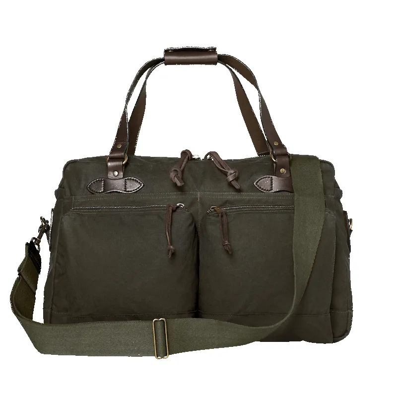 48 HOUR TIN CLOTH DUFFLE BAG - OTTER GREEN sold by Cave and Post product image thumbnail 3