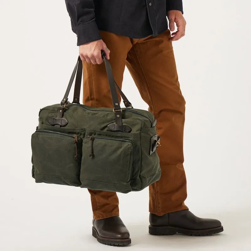 48 HOUR TIN CLOTH DUFFLE BAG - OTTER GREEN sold by Cave and Post product image thumbnail 2