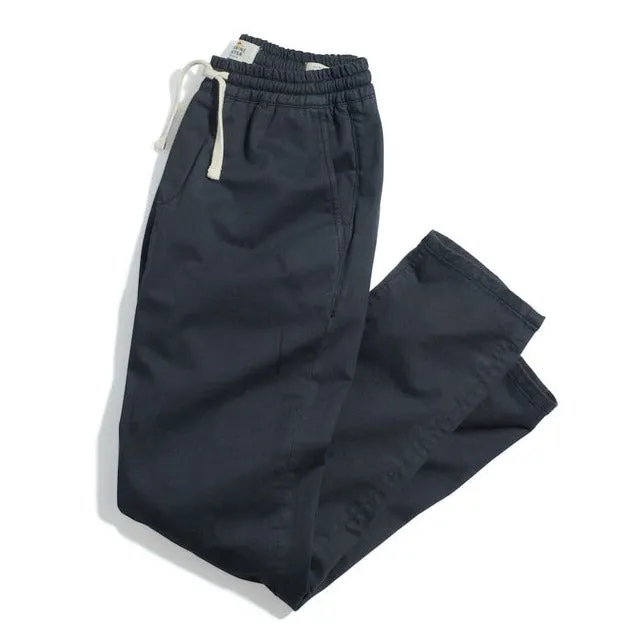Saturday Pant Slim Fit in Washed Black sold by Cave and Post