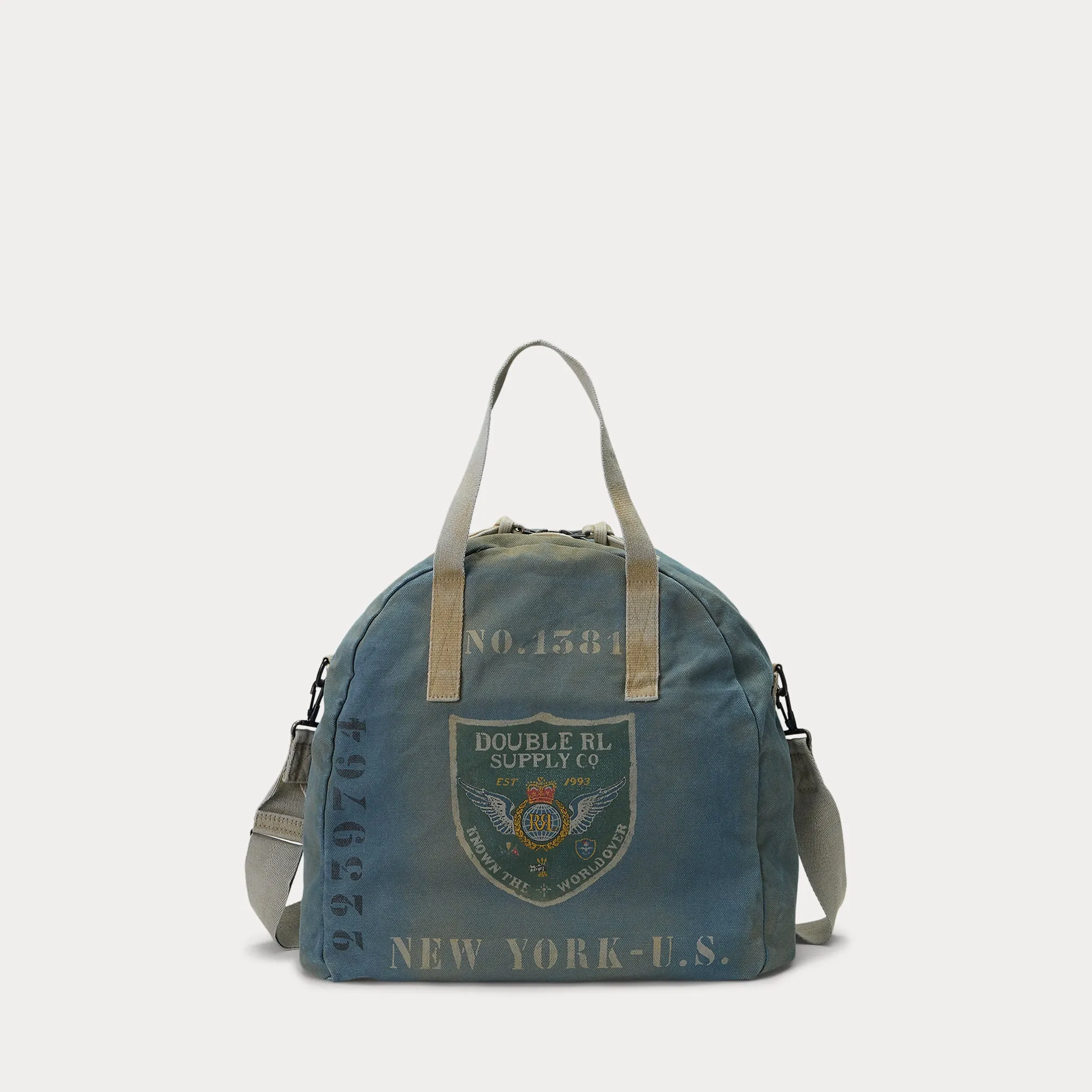 RRL Canvas Graphic Expedition Tote sold by Cave and Post