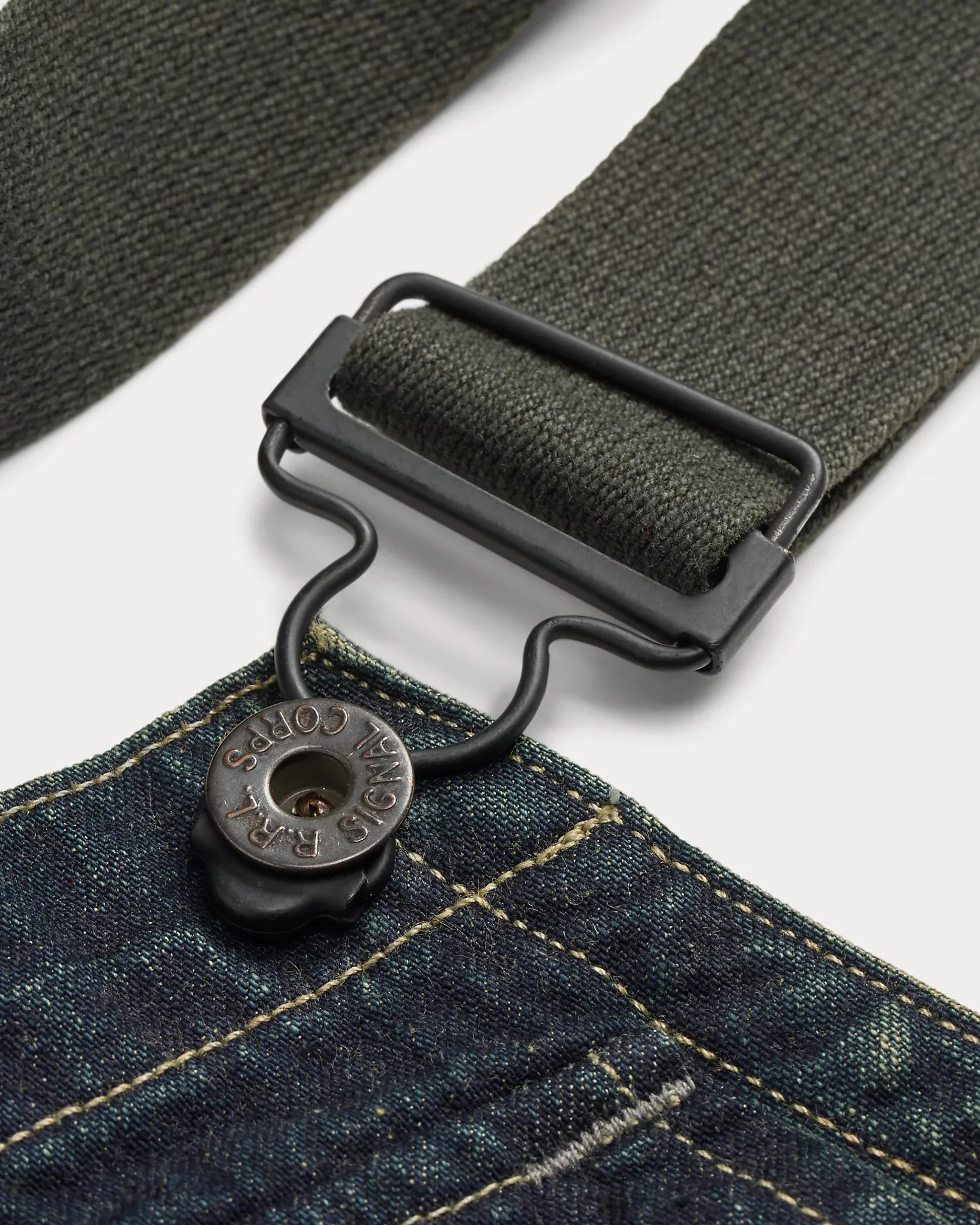 RRL Pierson Denim Cargo Overall sold by Cave and Post product image thumbnail 3