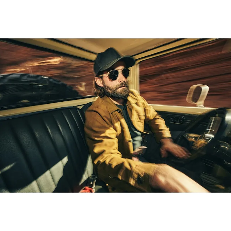 DRY TIN CLOTH LOW-PROFILE LOGGER CAP - RAVEN sold by Cave and Post product image thumbnail 4