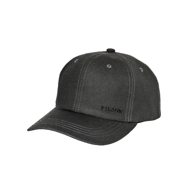 DRY TIN CLOTH LOW-PROFILE LOGGER CAP - RAVEN sold by Cave and Post