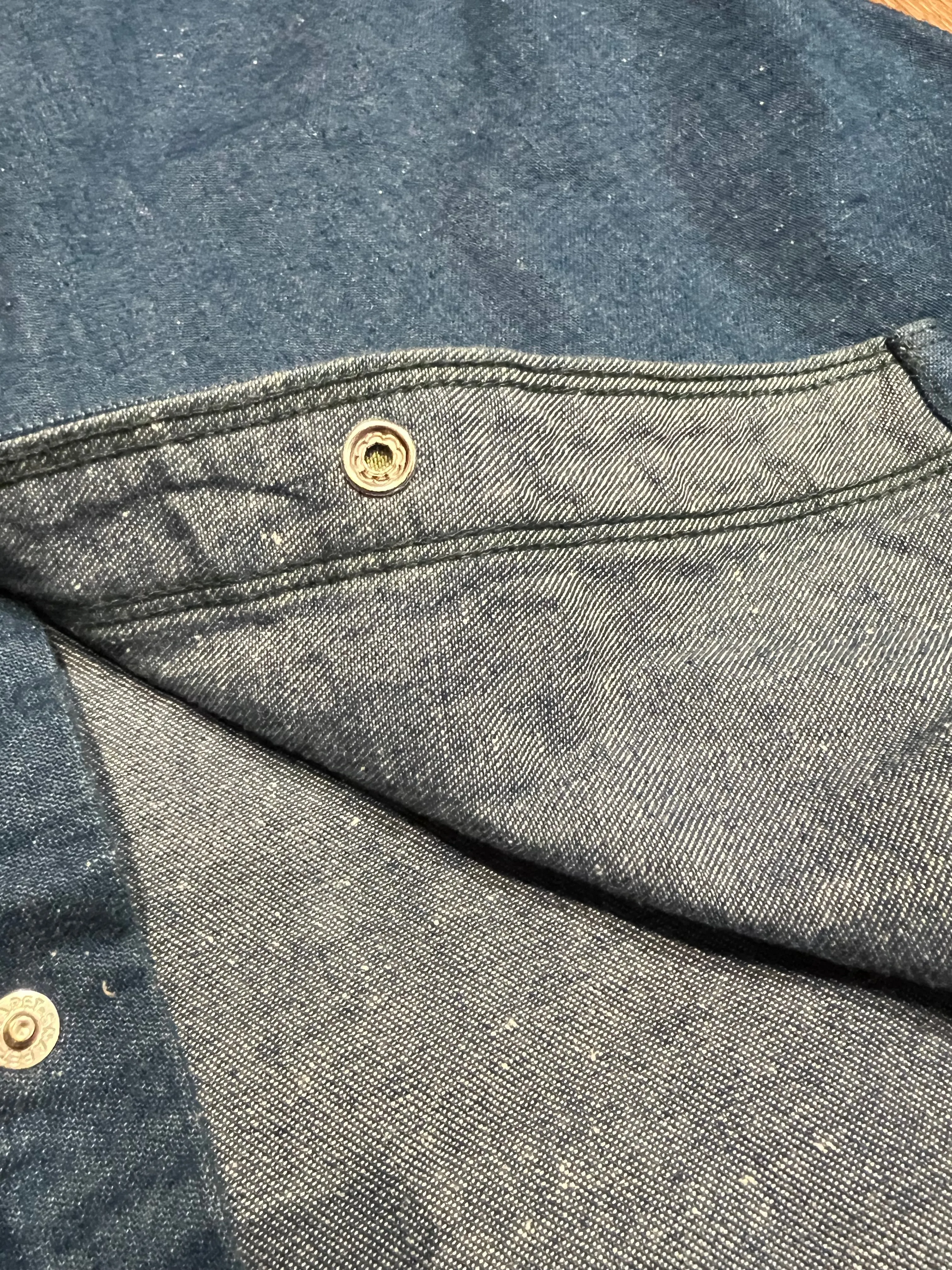 Calico Pacific Blue Denim sold by Cave and Post product image thumbnail 4