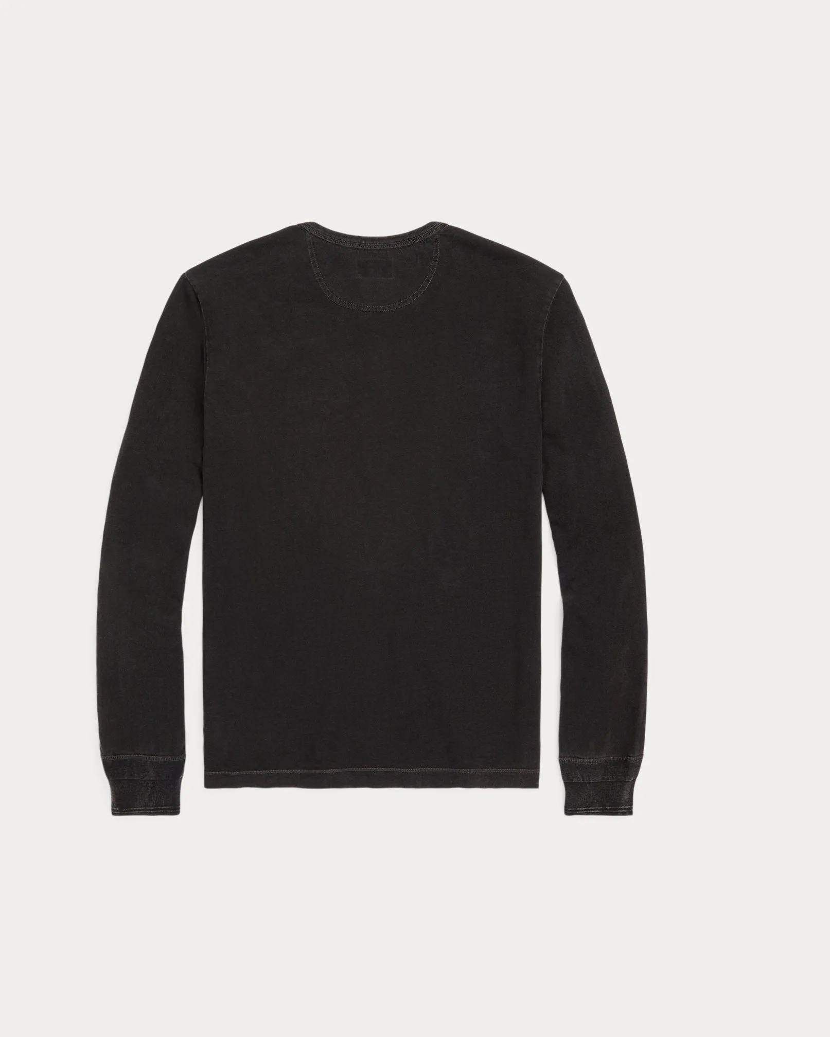 RRL Indigo Jersey Henley Shirt sold by Cave and Post product image thumbnail 2