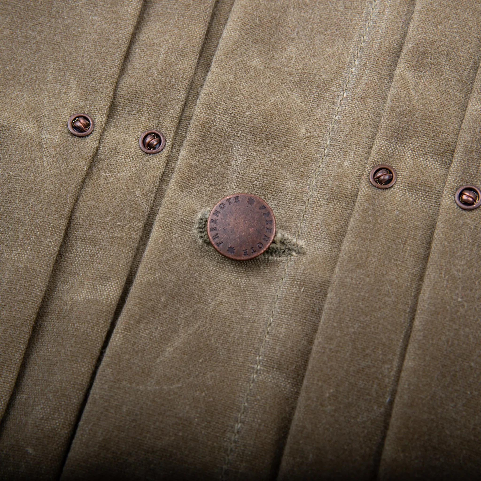 Riders Jacket Waxed Canvas Tobacco sold by Cave and Post product image thumbnail 5