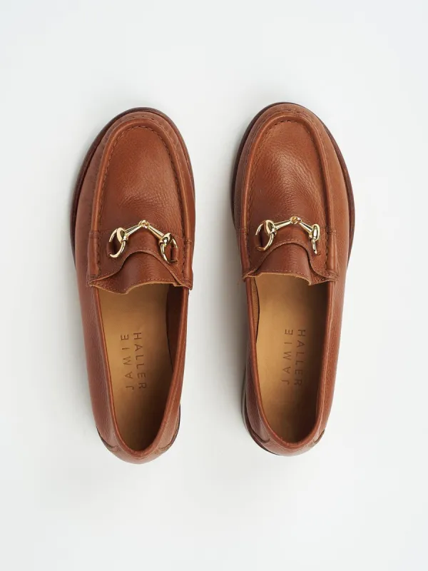 The Bit Loafer in Cognac sold by Jamie Haller